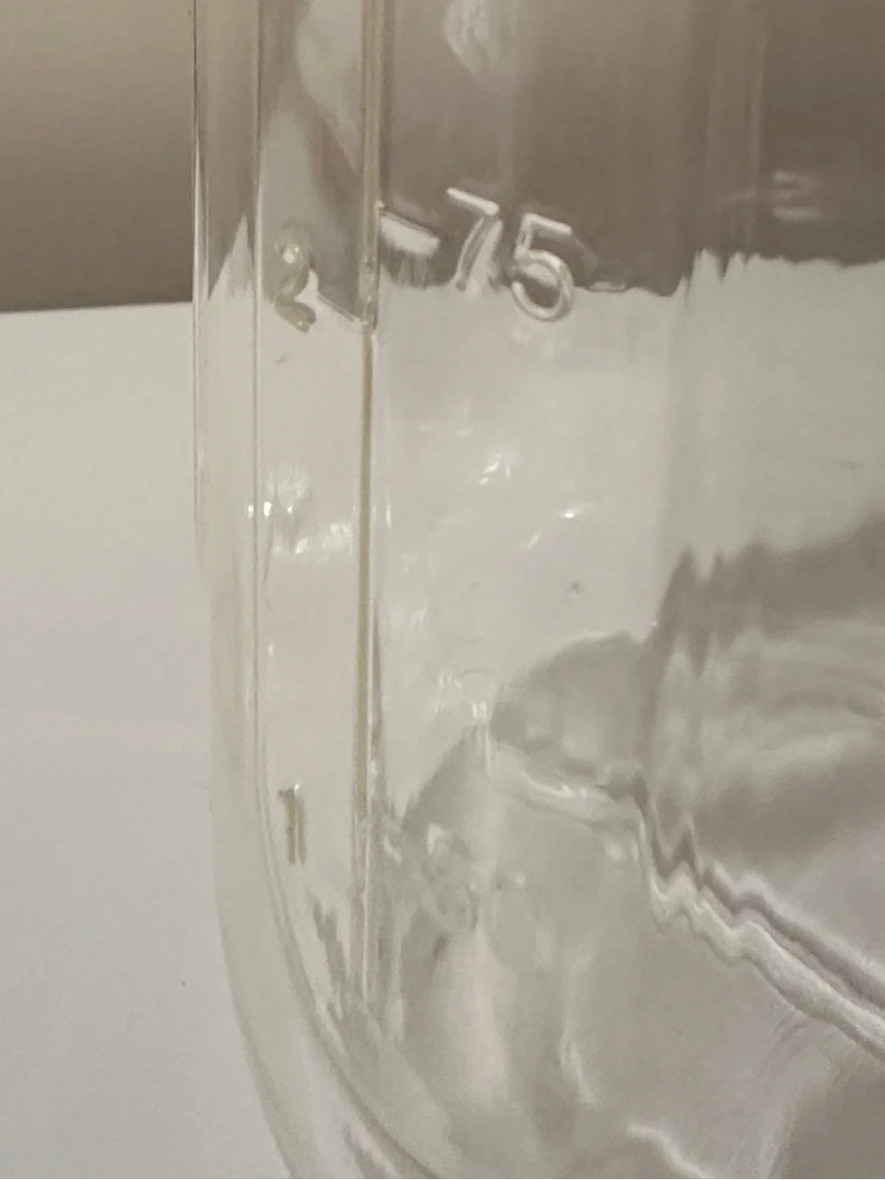 Baby Shower Decor Large Clear Bottle,  Blue Cap, Favor Prize Decoration Bank